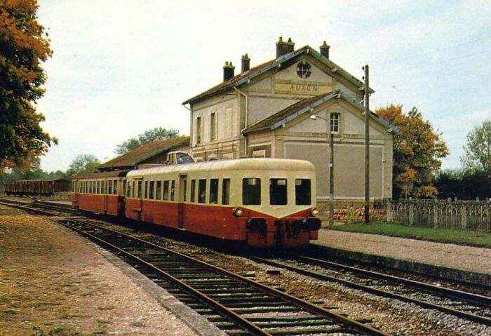 Gare d'Auxon - Vélorail de l'Aube ALS 26  - https://www.velorail-aube.fr/ ©Velorail-de-l-Aube