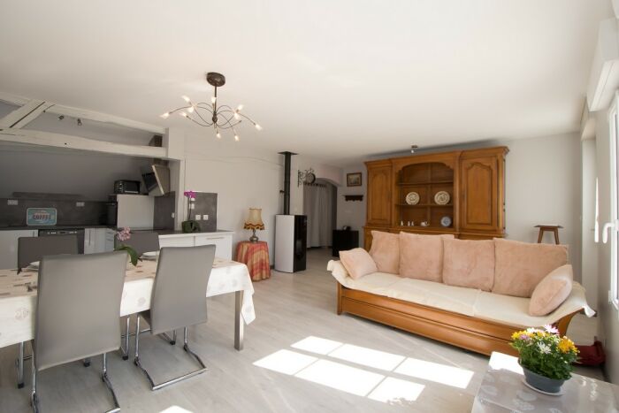 le coin salon ©La Maison Bleue