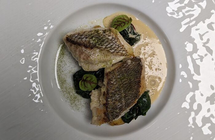 Plat poisson © Oxalis Restaurant