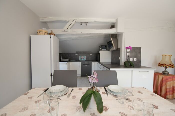 la cuisine ouverte ©La Maison Bleue