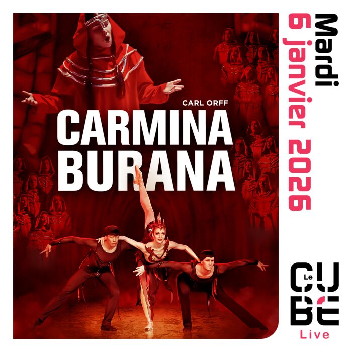 Affiche Carmina Burana Communication_Le Cube