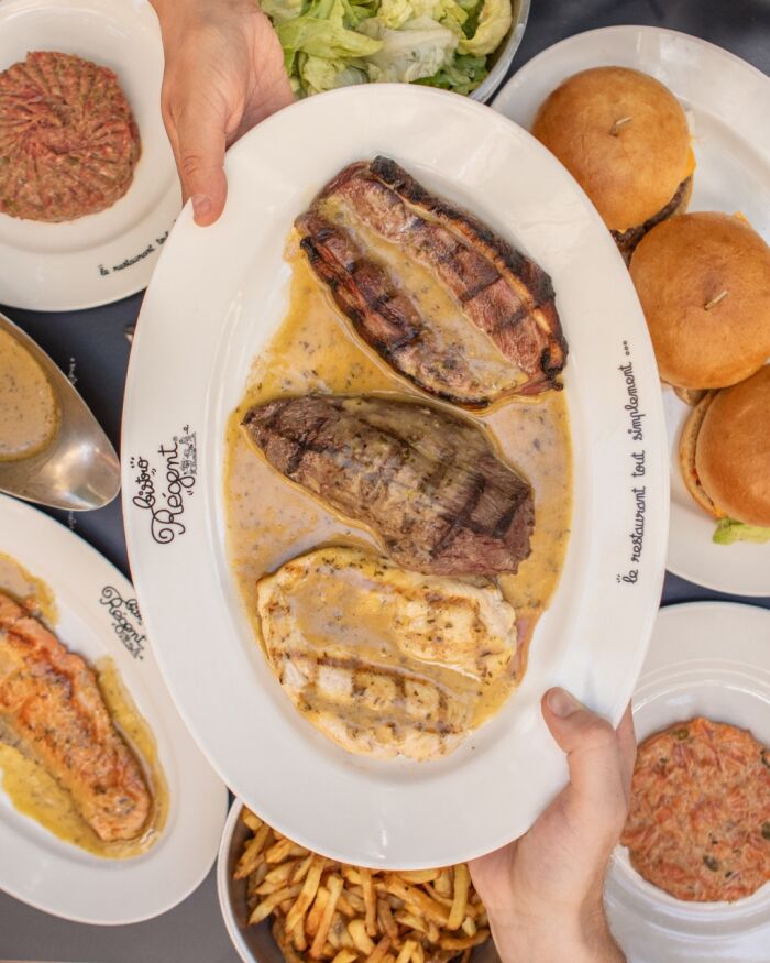 Bœuf magret poulet © Bistro Régent