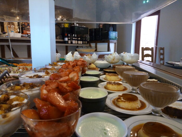 buffet desserts Auberge de Moussey