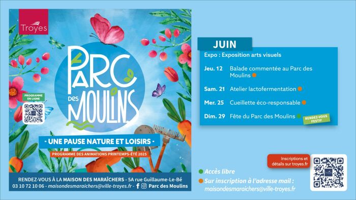 Visuel animations juin Ville de Troyes