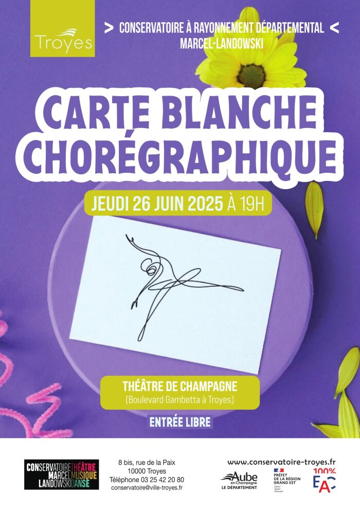 Carte blanche chorégraphique_Troyes Ville de Troyes