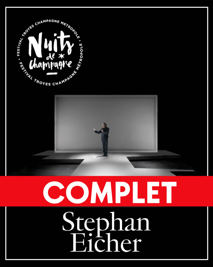 Affiche Stéphan Eicher © Nuits de Champagne
