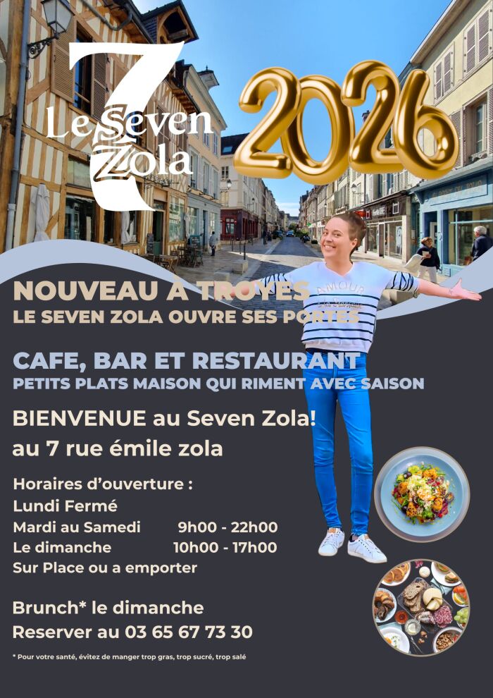 affiche publicitaire ©Le Seven Zola