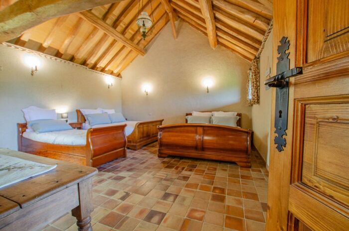 chambre familiale © P. Zaccaria - Terre d'Âmes